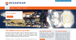 Desktop Screenshot of oceanteam.nl