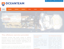 Tablet Screenshot of oceanteam.nl